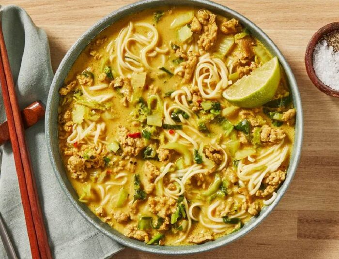 Thai-Inspired Curry Chicken Noodle Soup: Comfort in a Bowl with Bold Southeast Asian Flavors