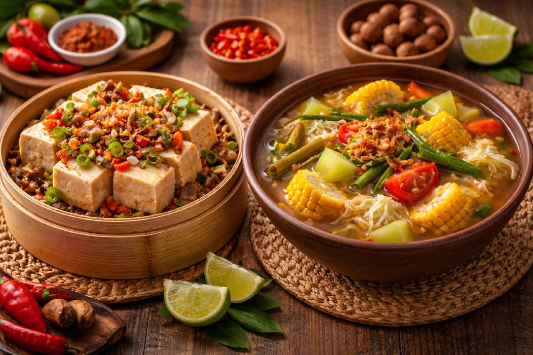 2 Healthy indonesia dishes under 100 calories