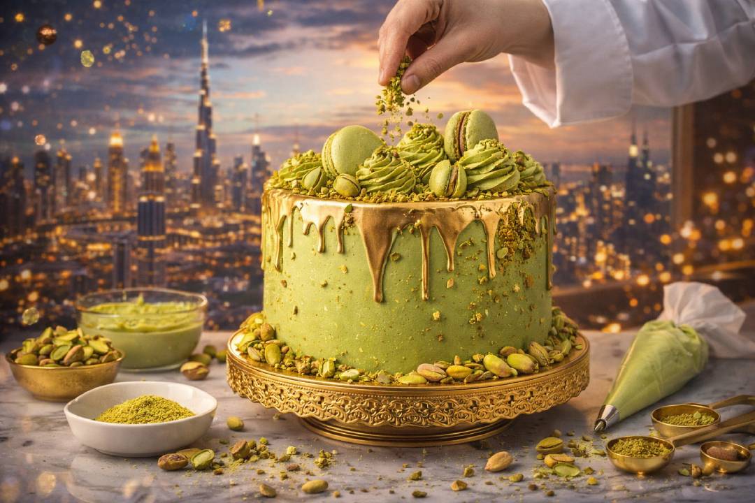 Dubai Chocolate Goes Viral: Pistachio Kunafa Dessert Craze