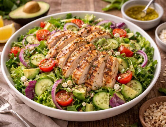 Healthy Chicken Salad Recipe: Low-Calorie and Refreshing