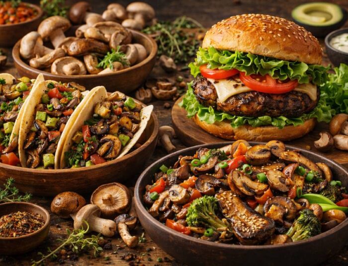 Mushrooms as Meat Substitutes: Tasty and Healthy Recipes