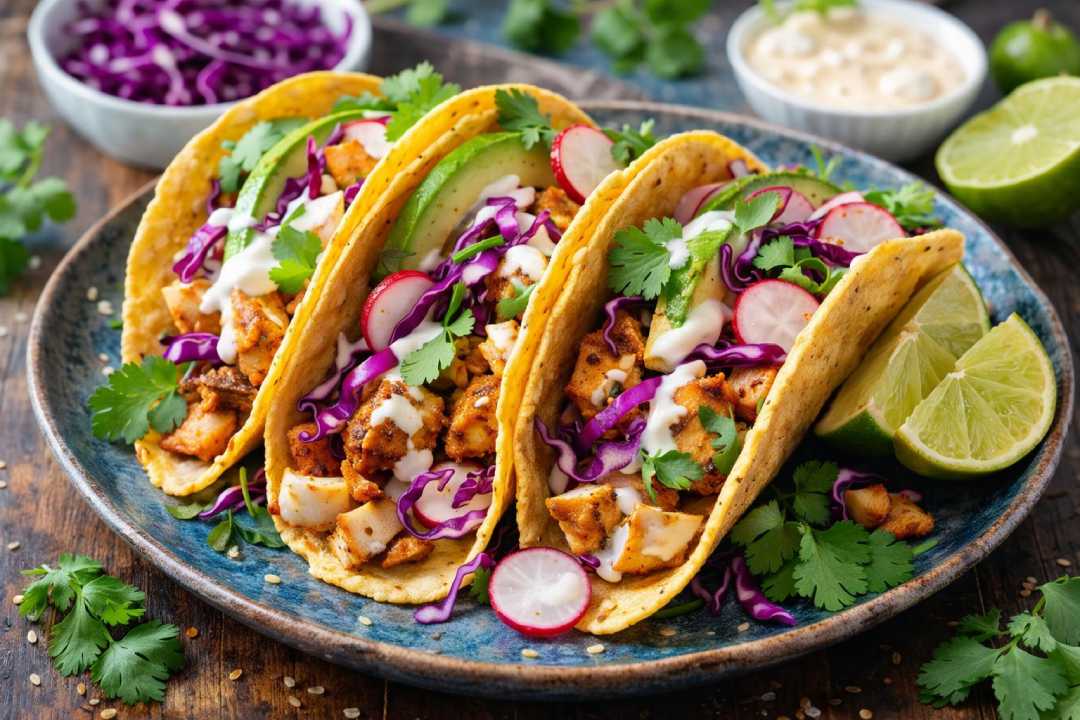 Healthy Fish Tacos with Cabbage Slaw: A Low-Calorie Delight