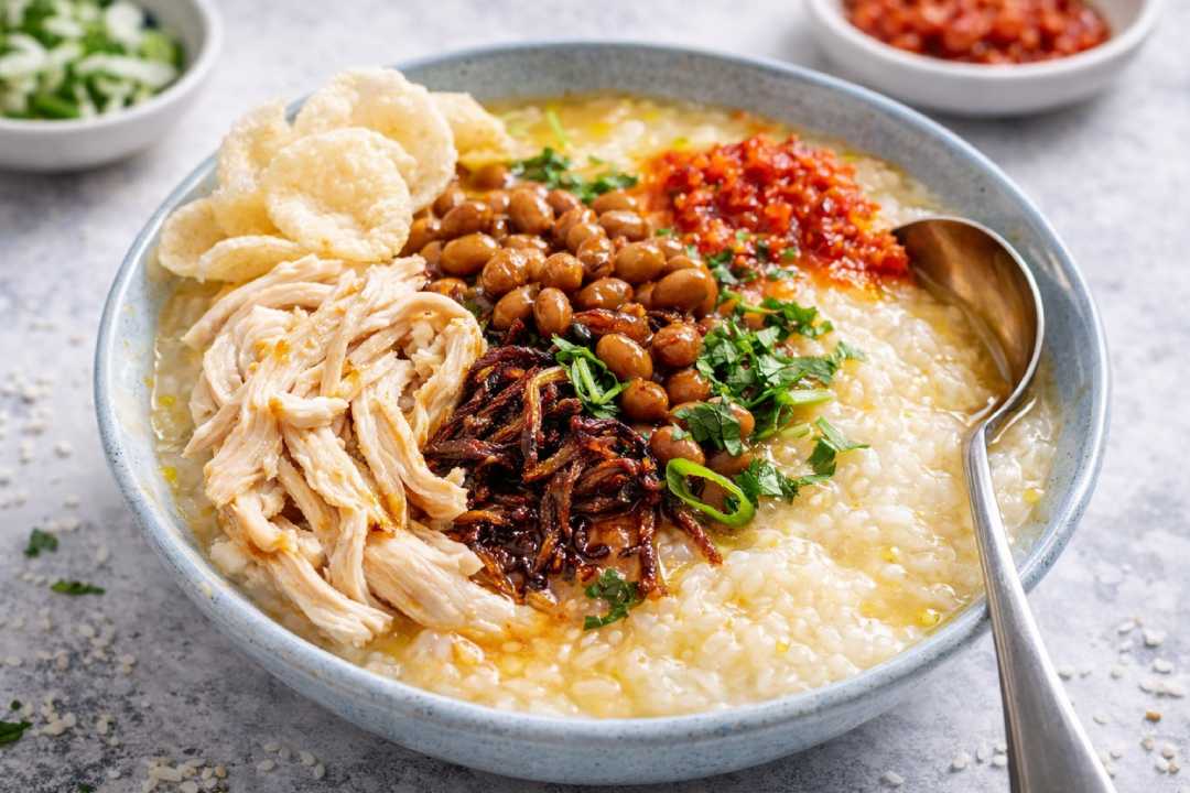 Skinless Chicken Porridge, Low Calorie Menu that is Still Filling
