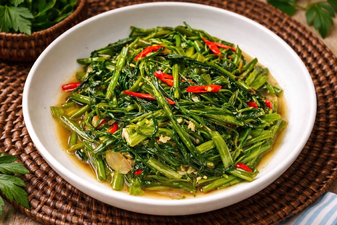 Stir-fried Water Spinach: A Practical Vegetable That’s Rich in Nutrition and Low in Calories