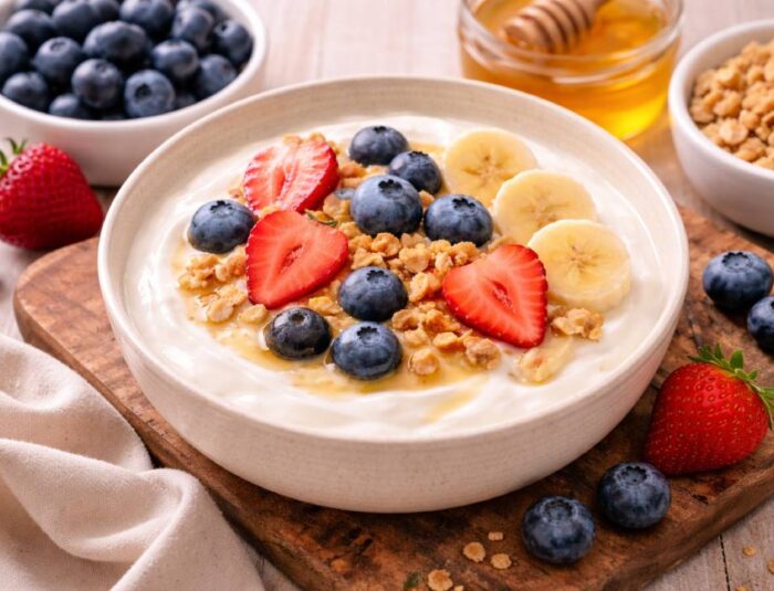 Healthy Dessert Greek Yogurt, Naturally Sweet but Low in Calories