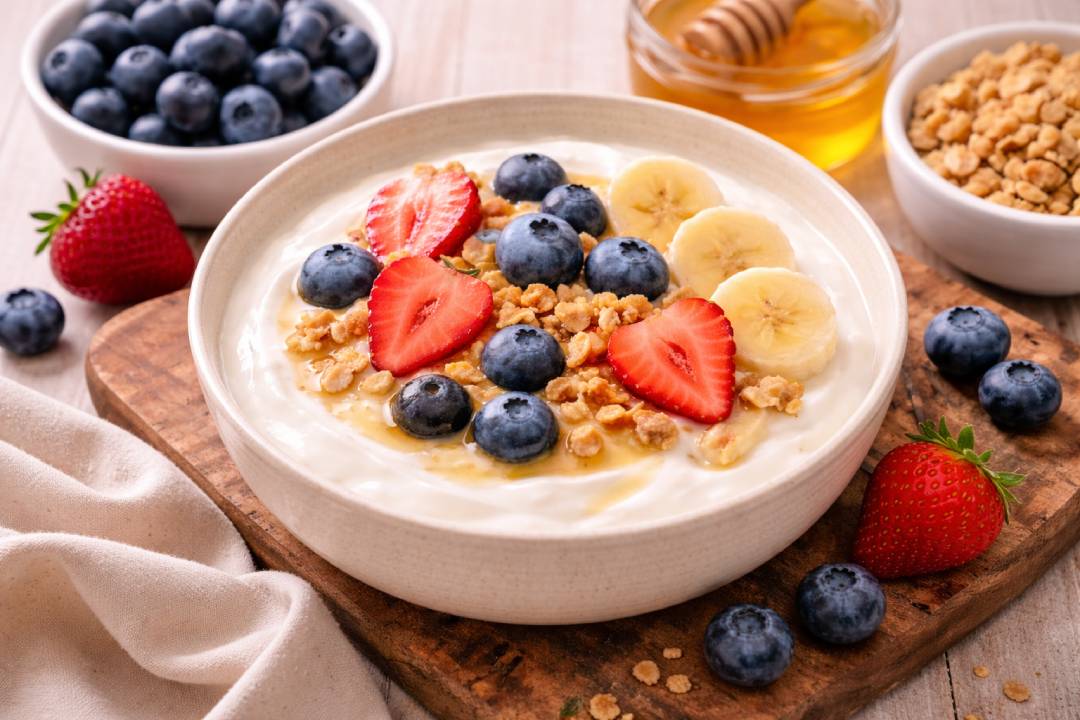 Healthy Dessert Greek Yogurt, Naturally Sweet but Low in Calories