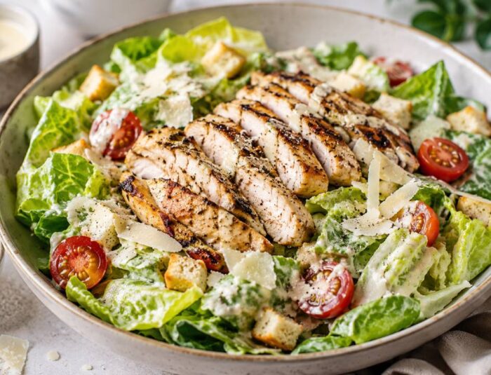 Chicken Caesar Salad Goes Viral Because It's Filling Despite Being Low in Calories