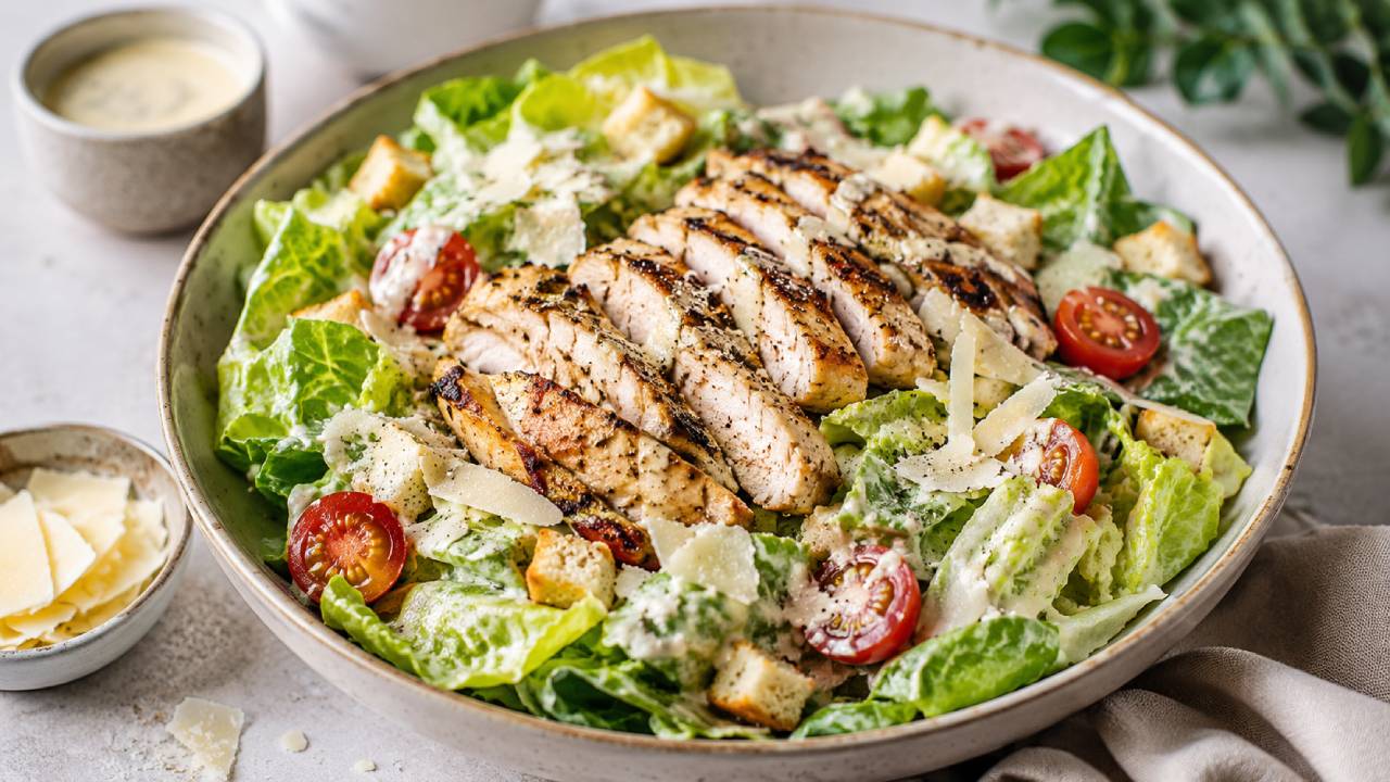 Chicken Caesar Salad Goes Viral Because It’s Filling Despite Being Low in Calories