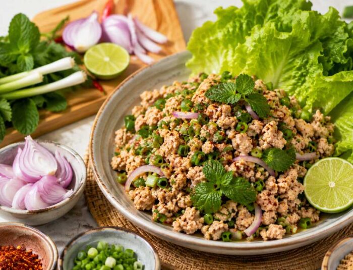 Only 250 Calories! Larb Gai Is Becoming the Favorite Diet Food of 2026