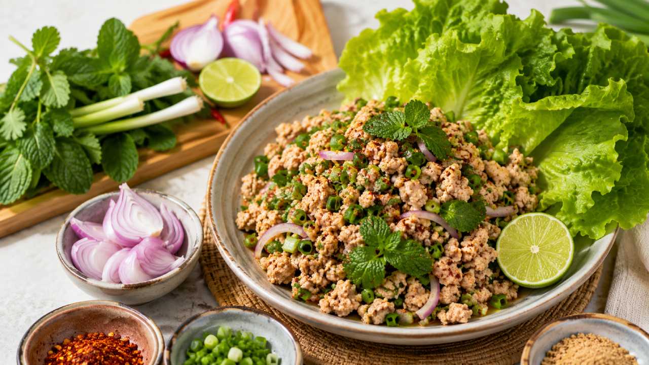 Only 250 Calories! Larb Gai Is Becoming the Favorite Diet Food of 2026