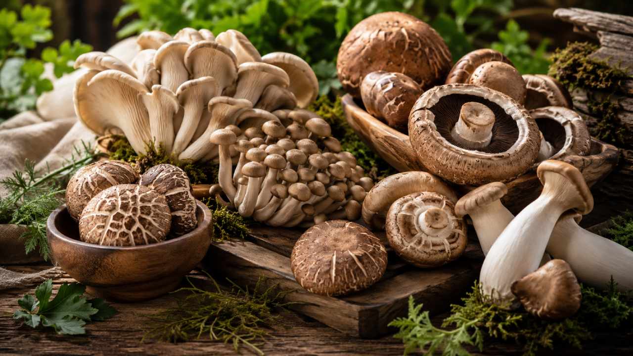 Organic Mushrooms Are Gaining Popularity Due to Their Rich Nutrition and Natural Flavor