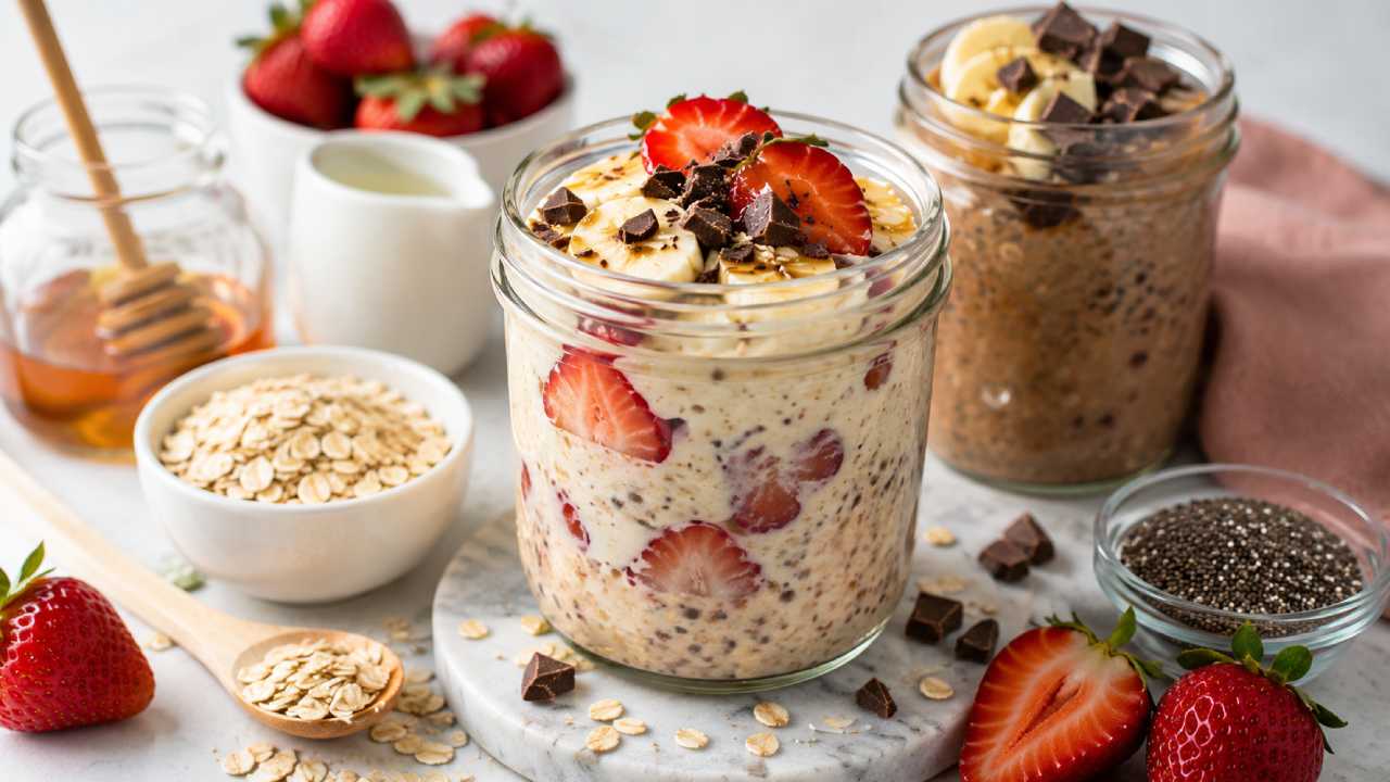 Overnight Oats Make a Healthy Dessert That's Still Creamy and Delicious