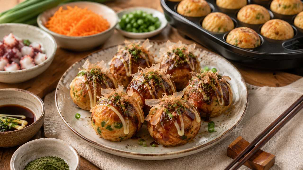 Takoyaki in Japan: Healthy Version Recipe You Can Easily Make at Home