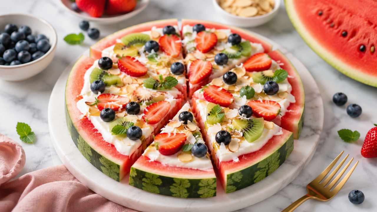 Watermelon Pizza Is Becoming More Popular: A Refreshing Fruit Blend