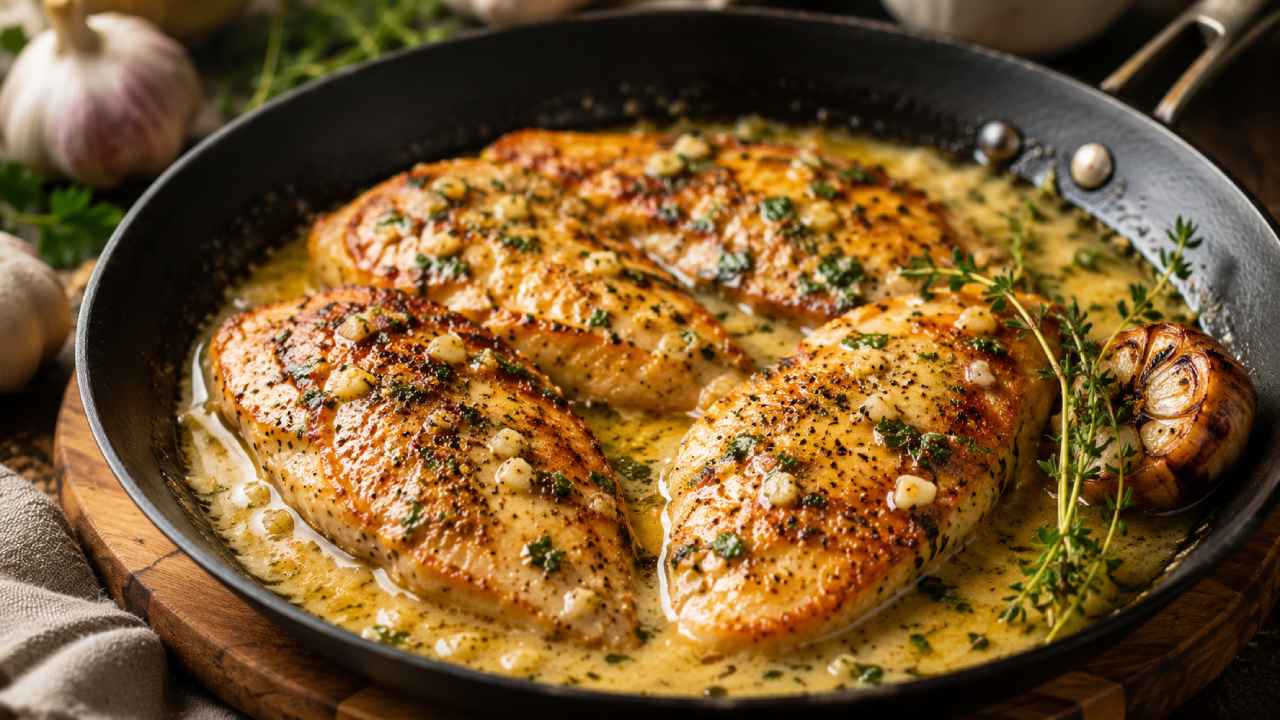 Garlic Butter Chicken with Rich Flavor and Simple Ingredients