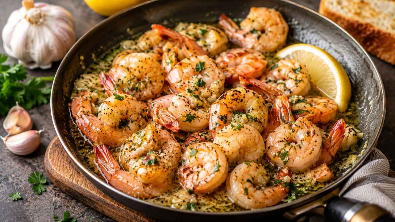 Garlic Butter Shrimp: A Simple Seafood Meal Packed with Rich Flavor