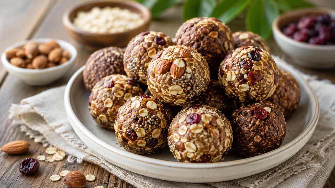 Protein Energy Balls No-Bake Snack Packed with Natural Nutrition