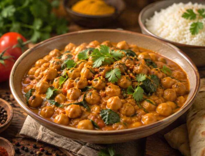 Organic Chickpea Curry: Simple Ingredients, Incredible Flavor