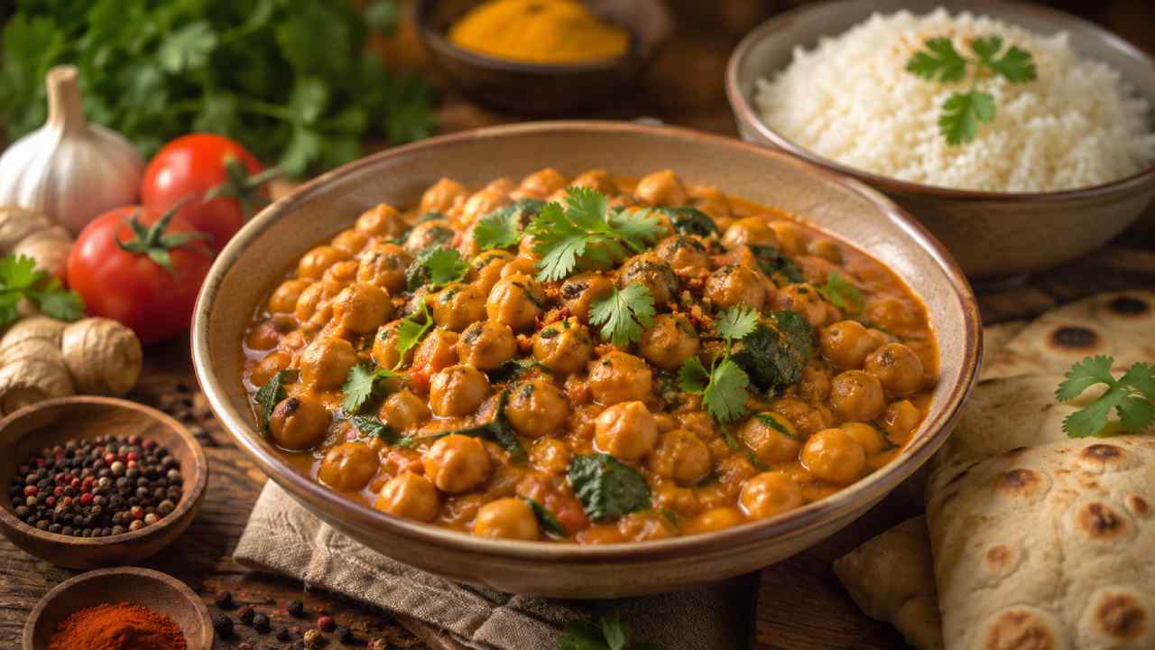 Organic Chickpea Curry: Simple Ingredients, Incredible Flavor