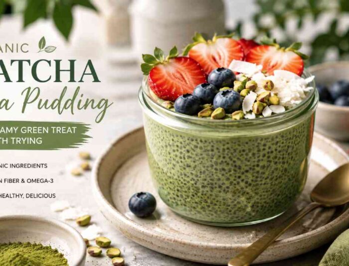 Organic-Matcha-Chia-Pudding-A-Creamy-Green-Treat-Worth-Trying