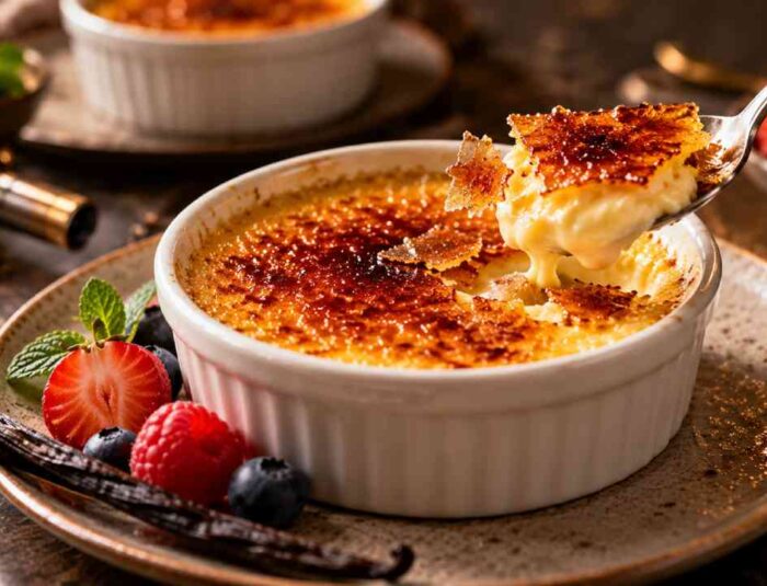 Crème Brûlée Makes a Comeback with Its Signature Caramel Crunch