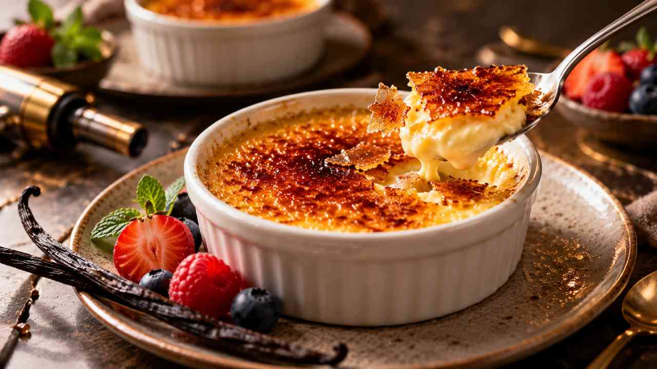 Crème Brûlée Makes a Comeback with Its Signature Caramel Crunch