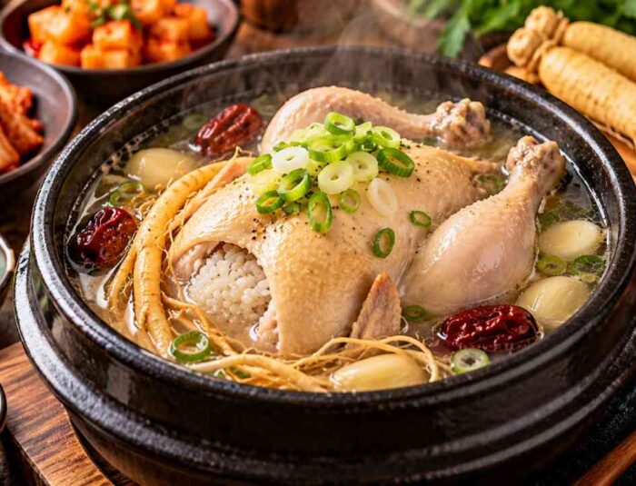 Samgyetang A Traditional Korean Dish from East Asian Cuisine