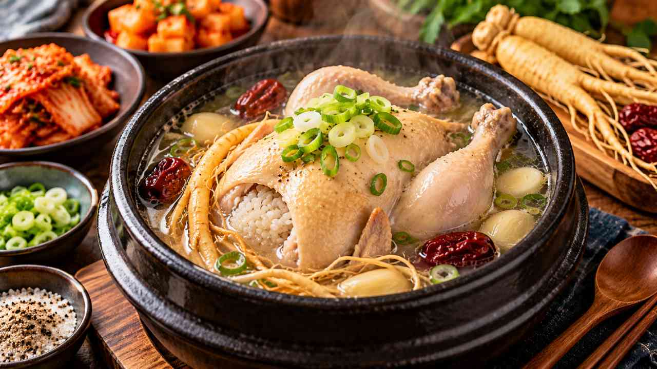 Samgyetang A Traditional Korean Dish from East Asian Cuisine