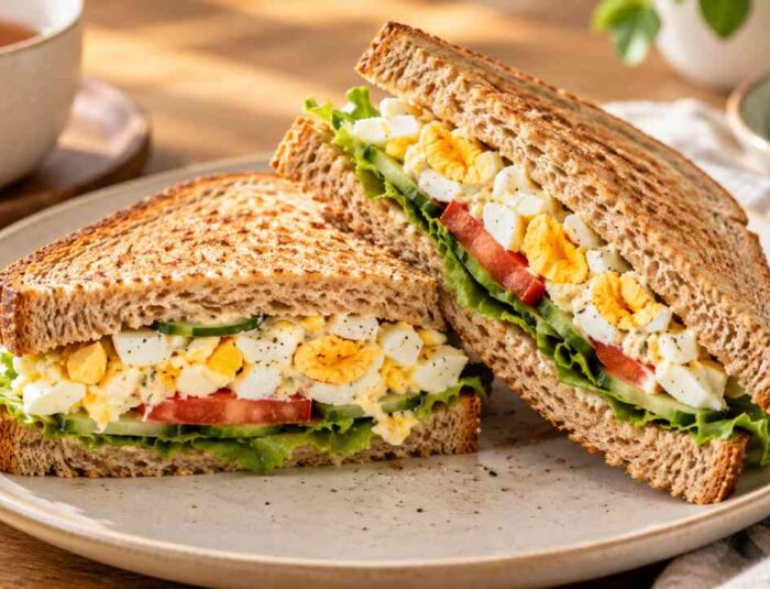 Whole Wheat Egg Sandwich: A Simple, Satisfying Breakfast